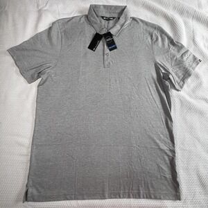 Travis Matthew Men's Grey Polo Shirt Size XXL NWT Short‎ Sleeve Golf BRANDED